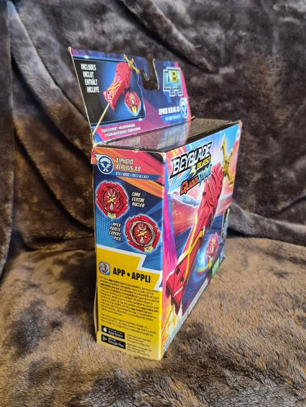 Hasbro Beyblade Burst QuadStrike Power Speed Launcher Pack New with Box Damage